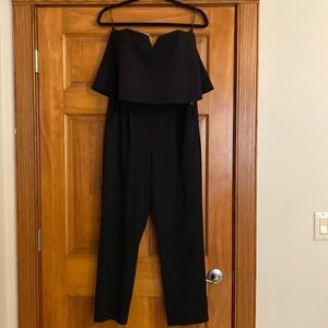 Express size 10 strapless dressy jumpsuit.
